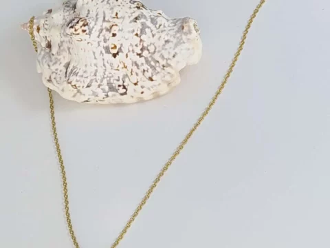 Χάλκινη καρδούλα κολιέ