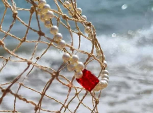 RED CUBE BRACELET