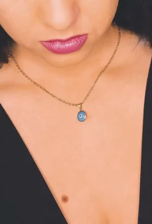 Blue evil eye