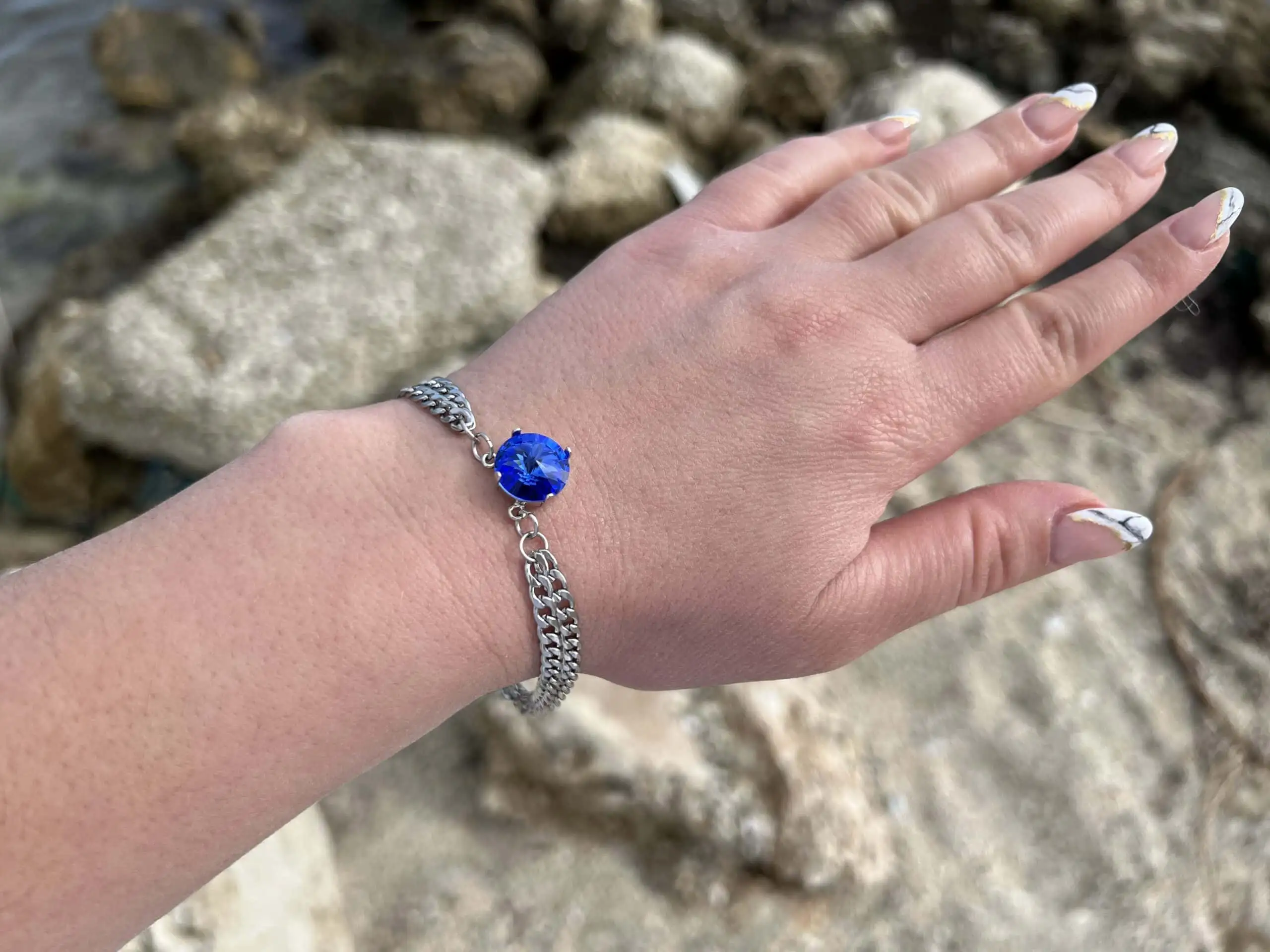 shinny love bracelet