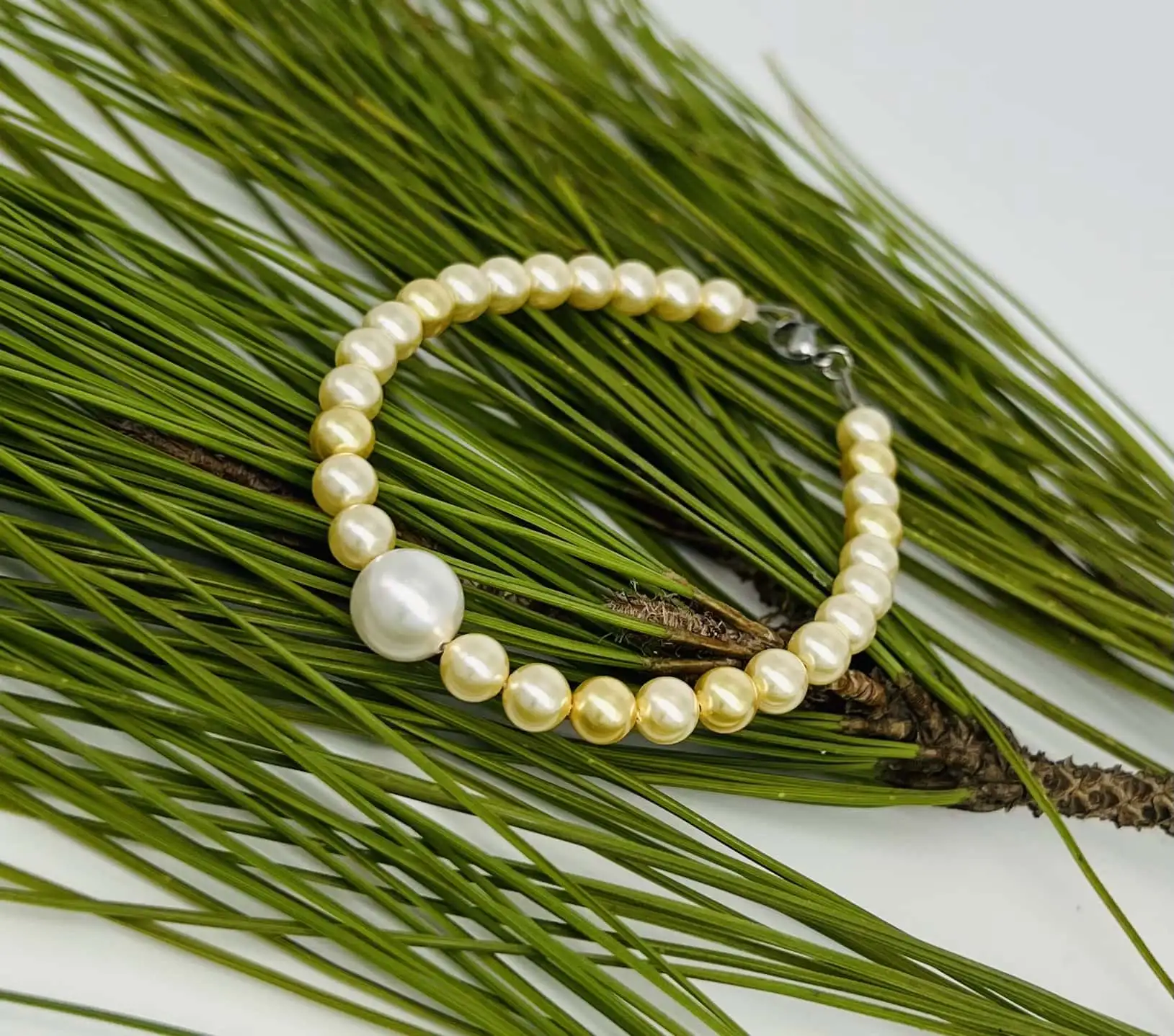 Βραχιόλι με πέρλες