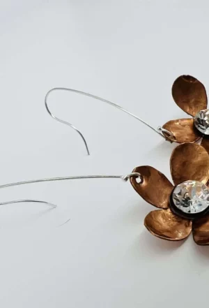 Copper flowers