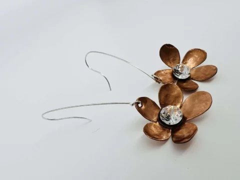 Copper flowers