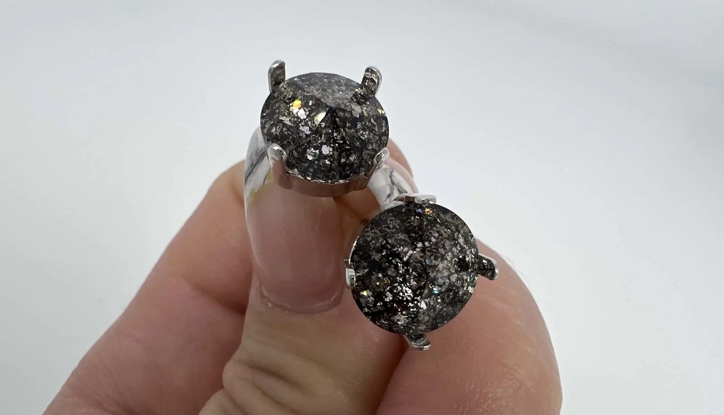 Swarovski stud earrings