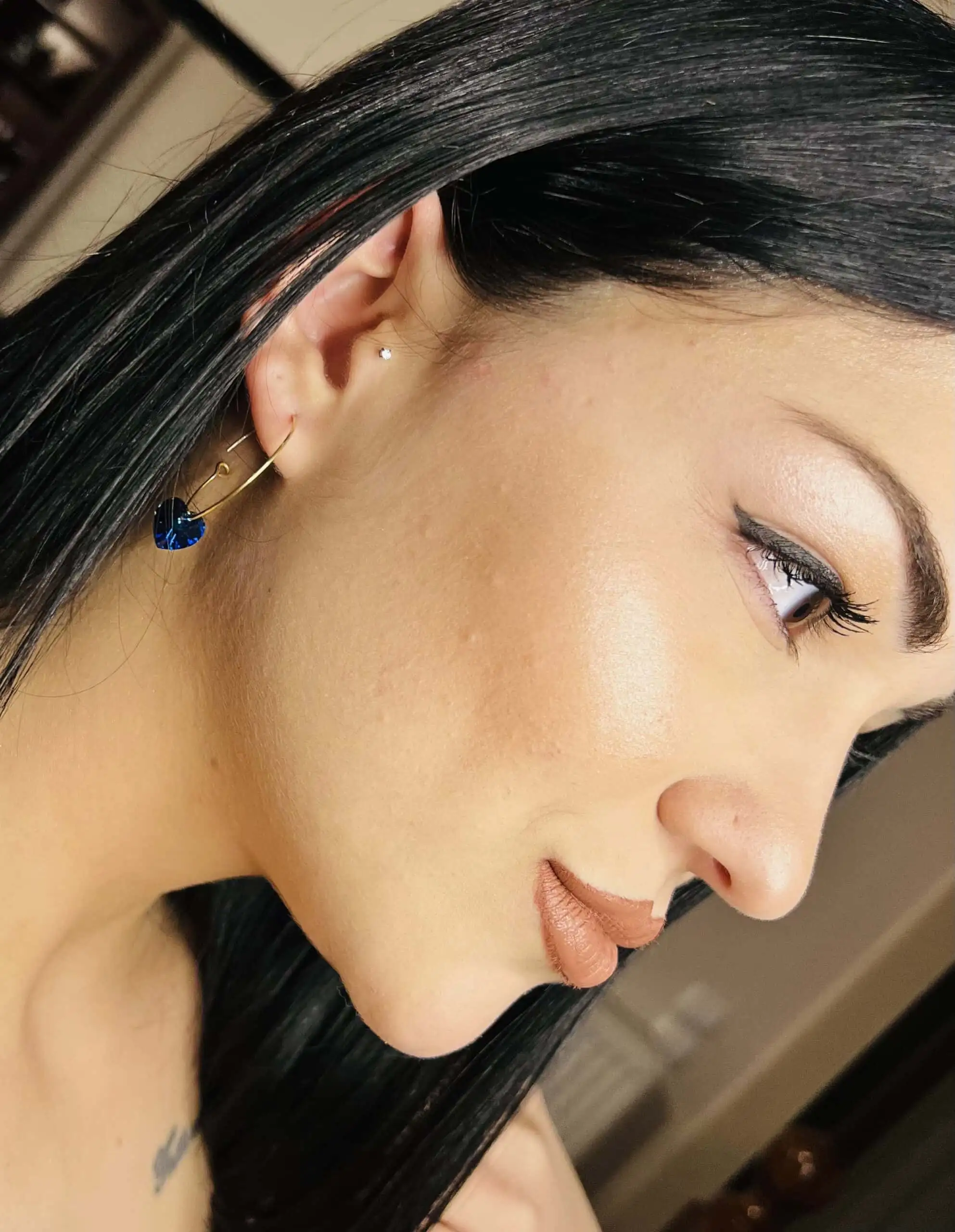 Vermuda blue earrings