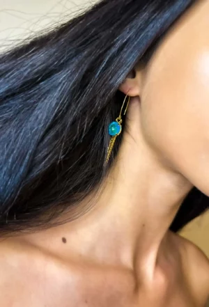 Nina long earrings