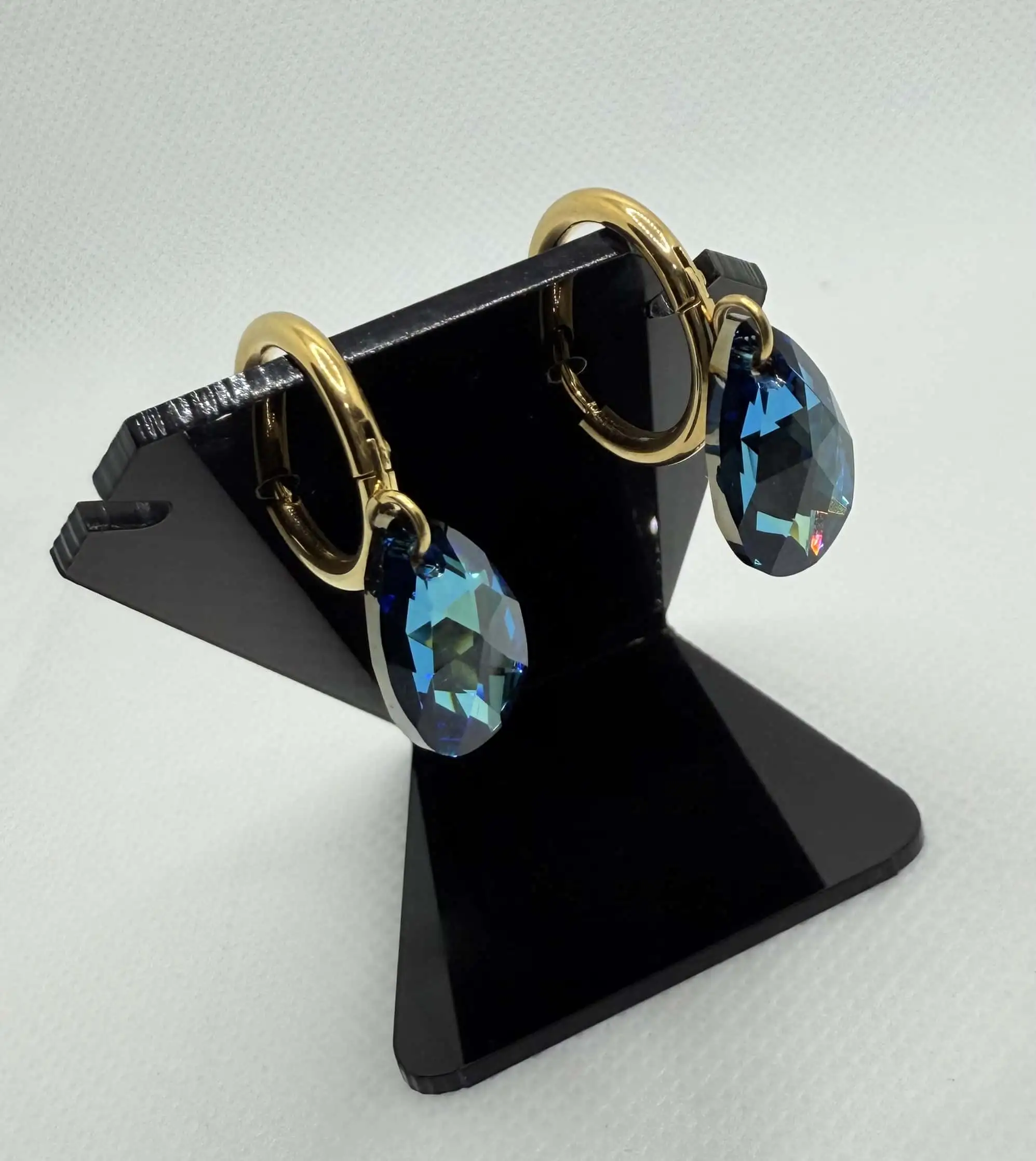 vermuda blue earrings
