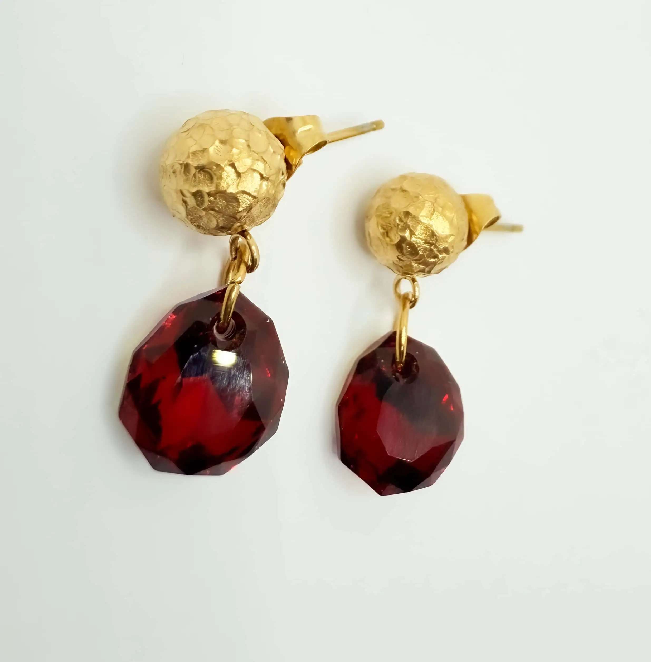 red passion earrings
