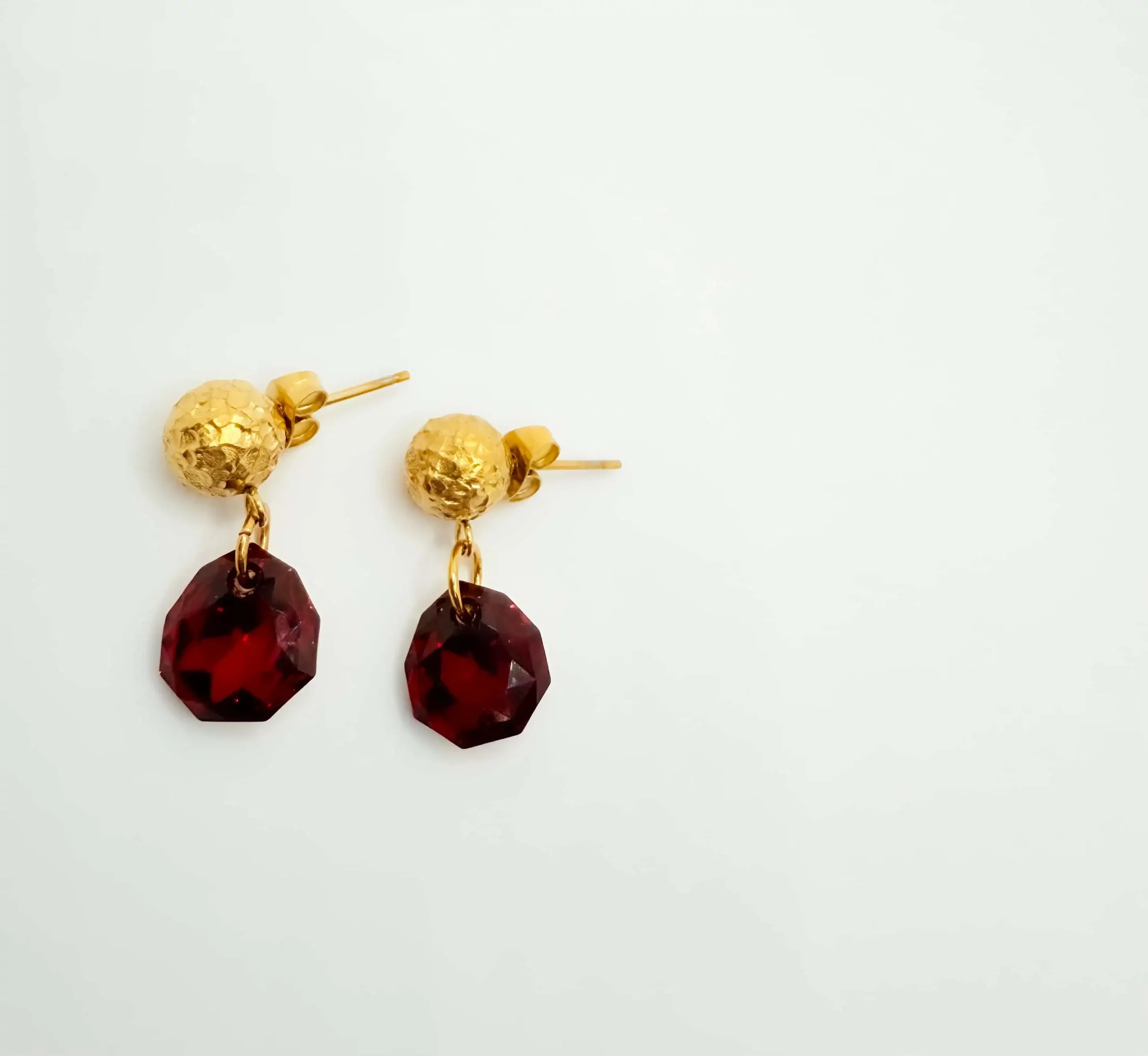 red passion earrings