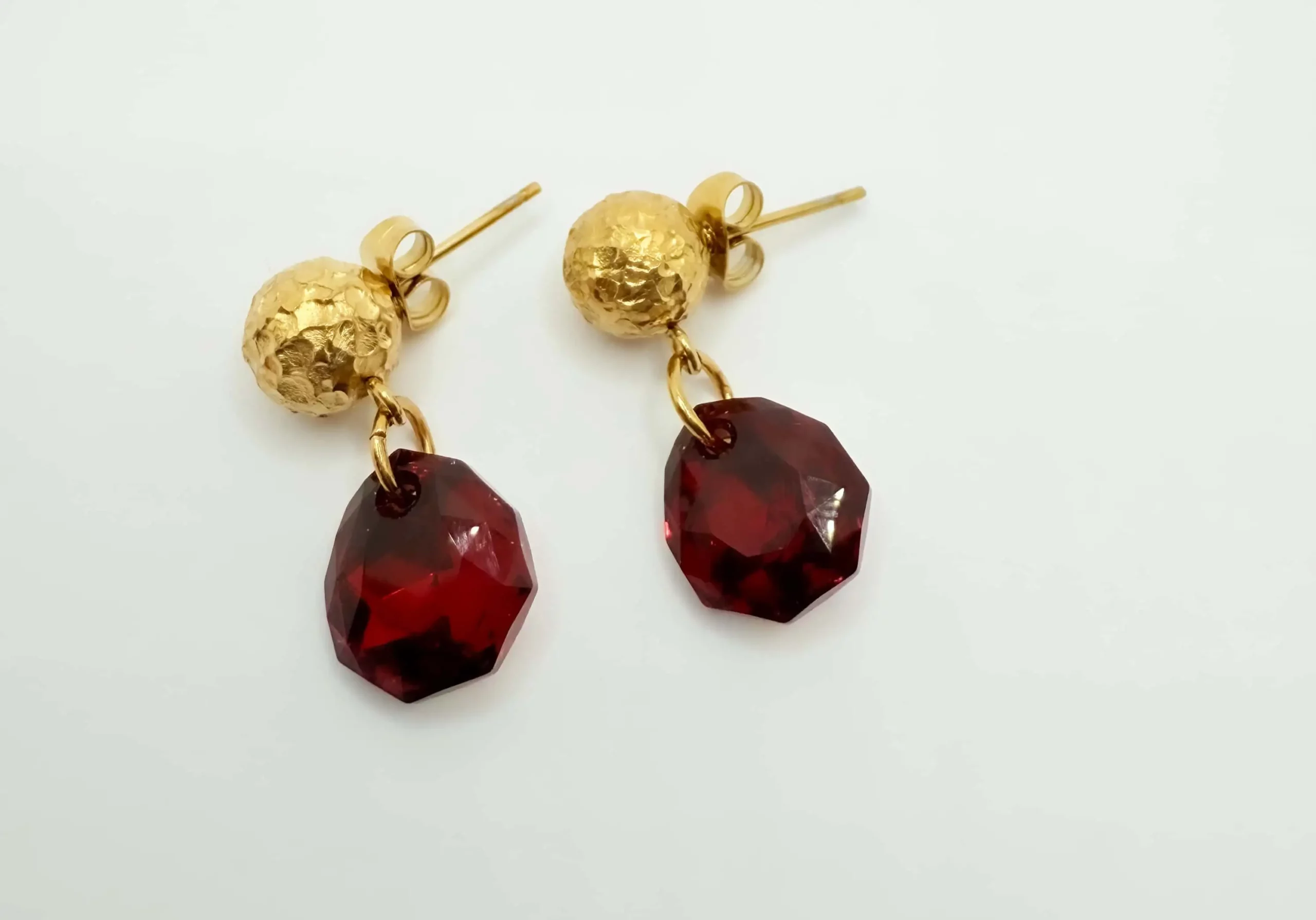 red passion earrings