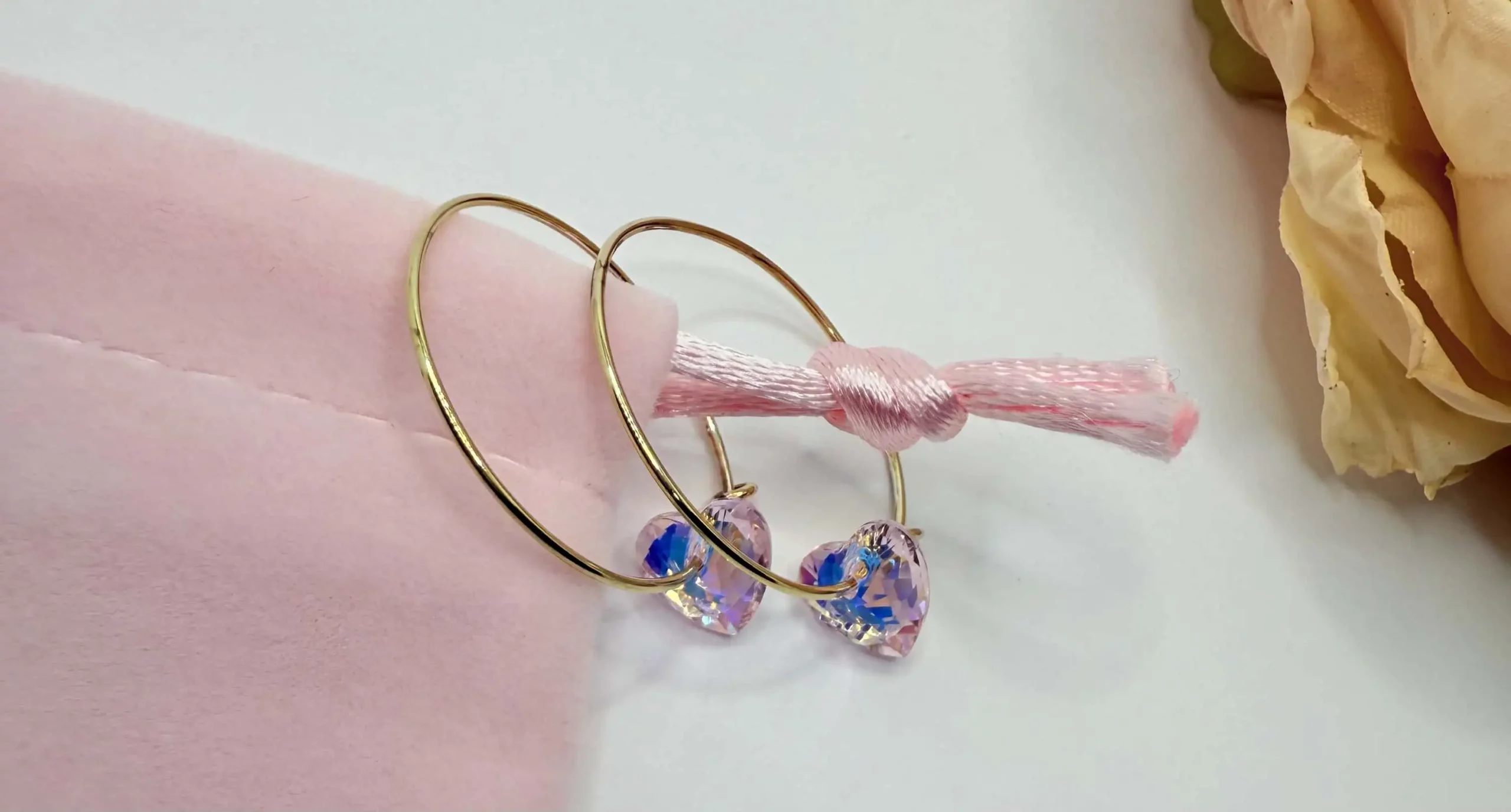 Pink dream earrings - Image 2