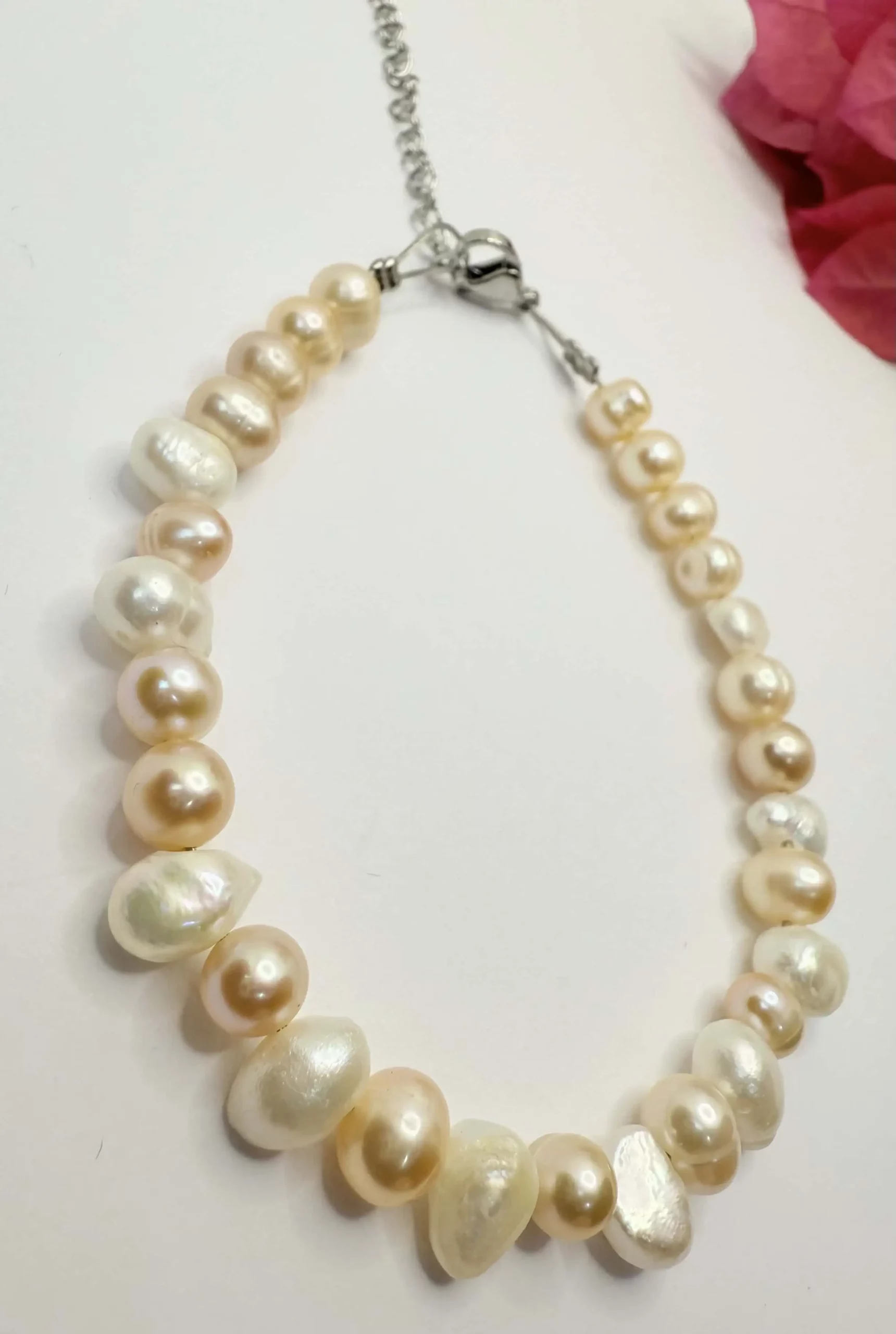 Real pearl bracelet