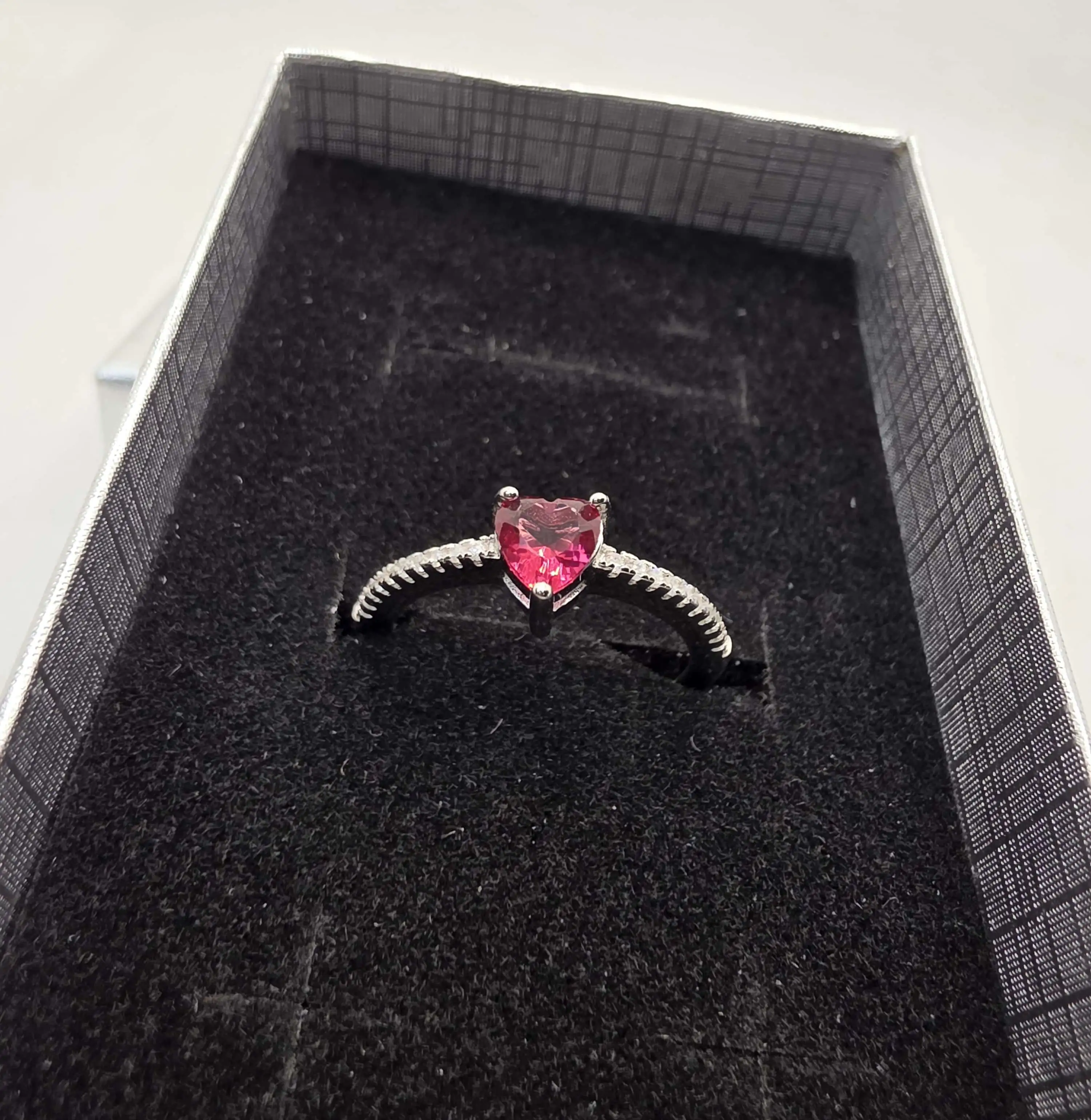 Silver heart ring - Image 2