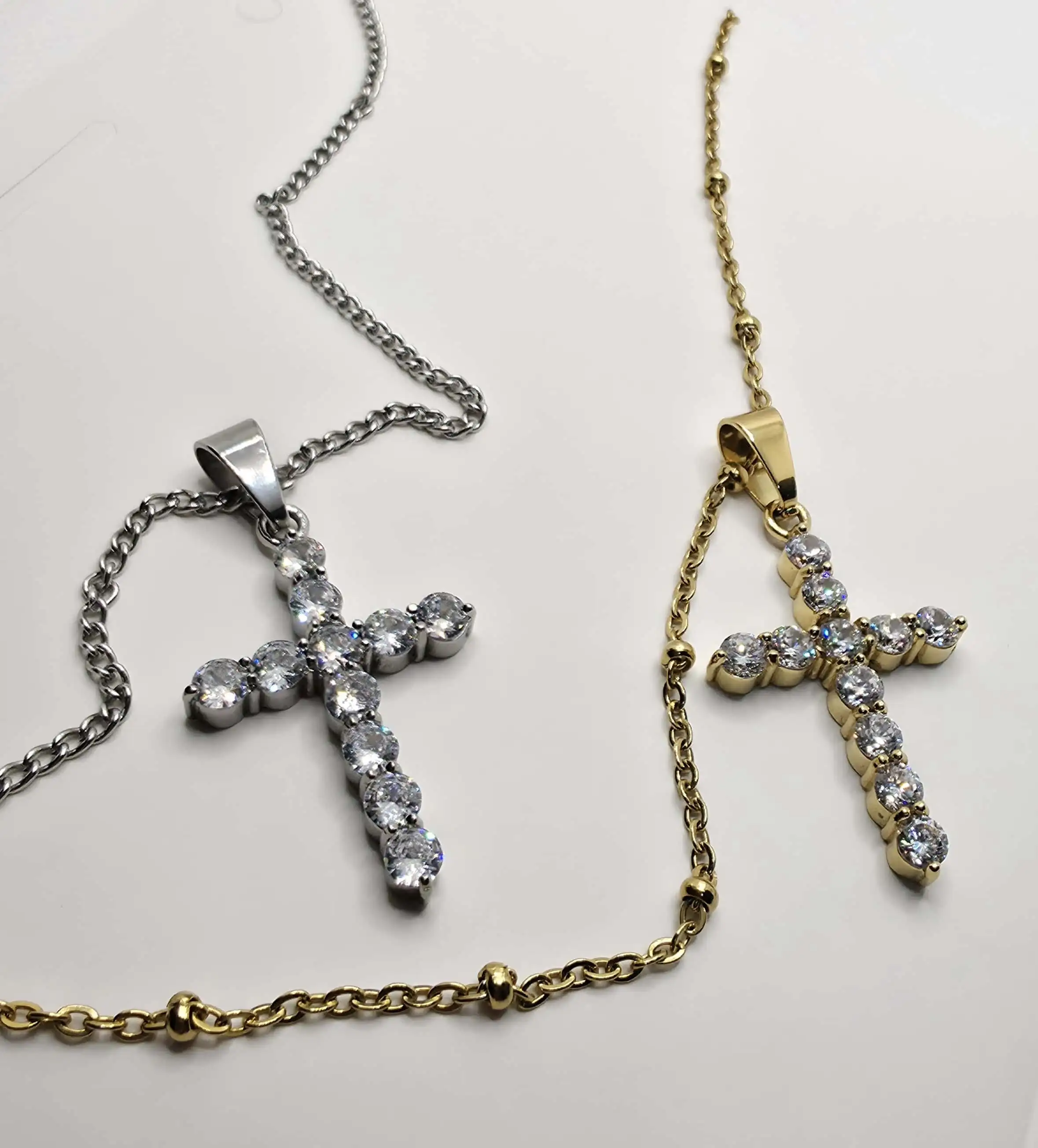 cross with zirconia