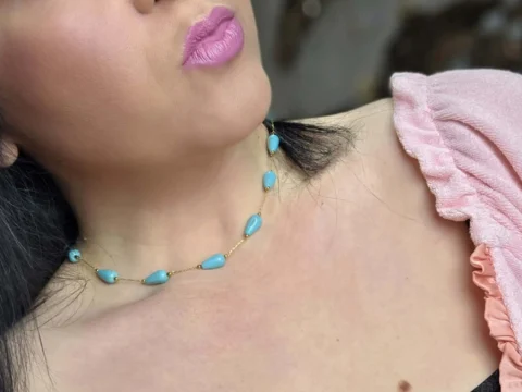 Handmade turquoise nekclace