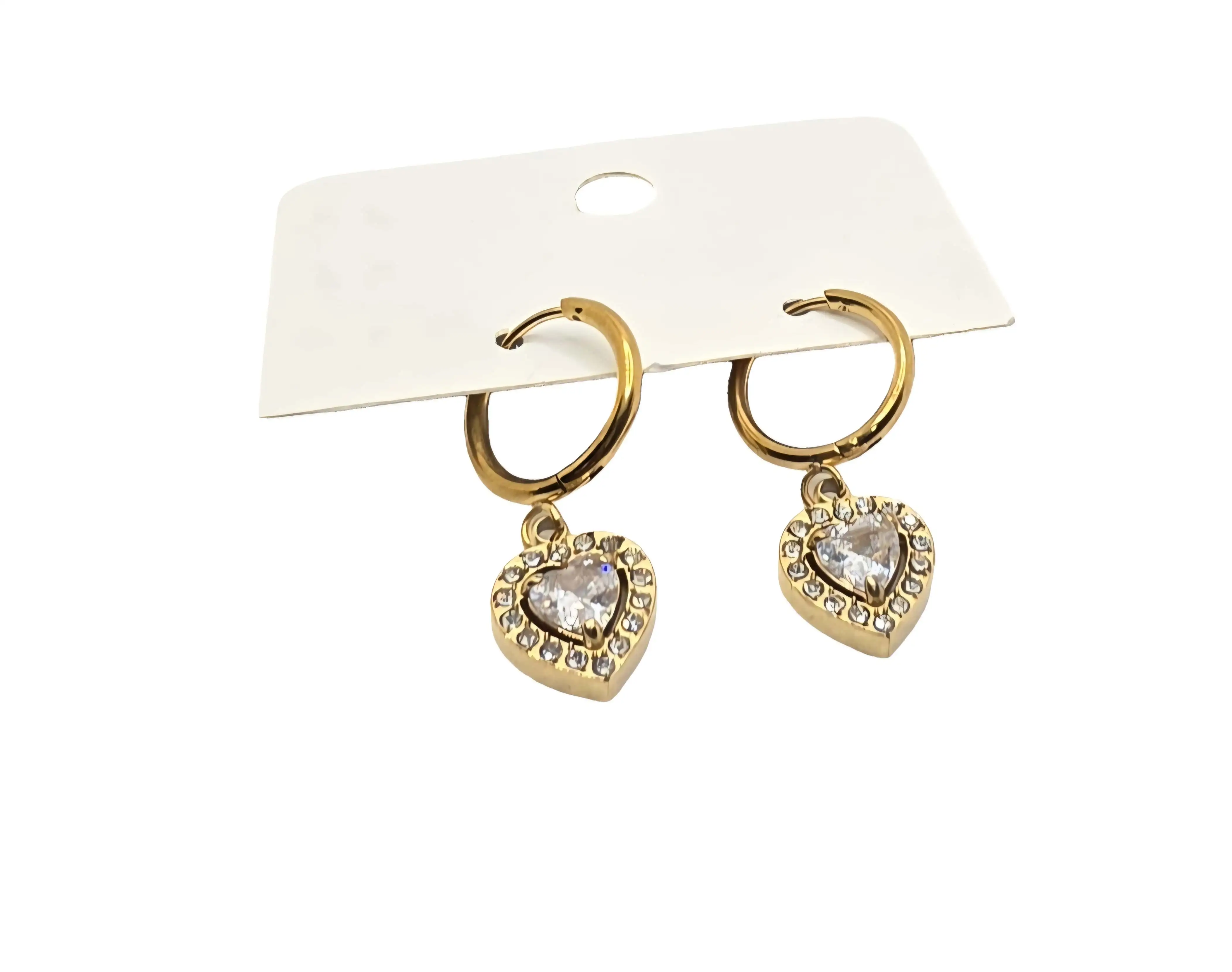 Love heart earrings