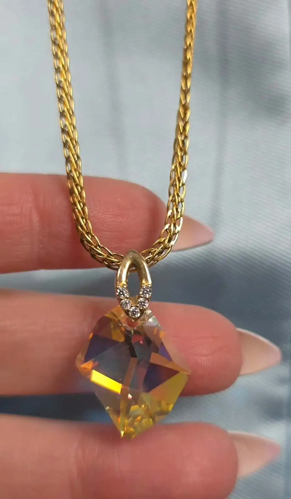 swarovski κολιέ