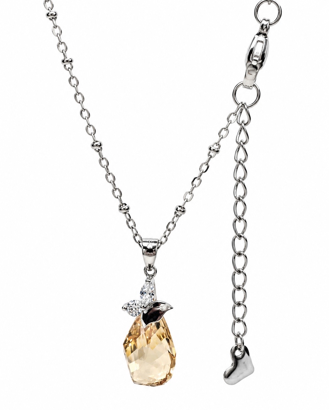 Κολιέ με Κρύσταλλο Swarovski σε Σχήμα Σταγόνας – MoiLolitaaJewels